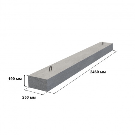 Перемычка брусковая 10ПБ-25-27